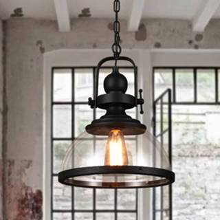 👉 Moderne hanglamp transparant wit active YWXLight LED Retro glazen met E27 lamp (warm wit) 7445921594581