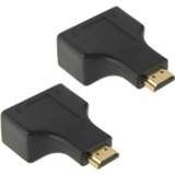 👉 Active computer 30 m HDMI-naar-RJ45-netwerkkabel-extender met dubbele poort via Cat 5e / 6 3D HDTV Up 6922261198668