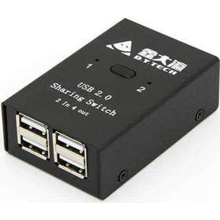 👉 Schakelaar active computer DY-B046 2 In 4 Out USB 2.0 delen USB-flash-printeradapter 6922977136206