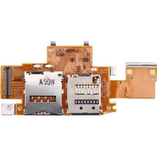 👉 Simkaart active Mobiel||||Mobiel>Reparatie SIM-kaart en SD-kaartlezer Contact Flex-kabel voor Sony Xperia Tablet Z / SGP311 SGP312 SGP321 6922085077941