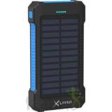 👉 Powerbank zwart blauw Xlayer PLUS Solar zwart/blauw 8000mAh 4260074626964