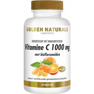 👉 Vitamine gezondheid vitamines Golden Naturals C 1000mg met bioflavonoïden Tabletten 8718164647840