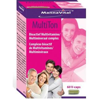 👉 Gezondheid vitamines mannen MannaVital MultiTon Capsules 5412339103508