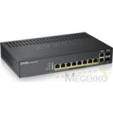 👉 Zwart mannen Zyxel GS1920-8HPV2 Managed Gigabit Ethernet (10/100/1000) Power over (PoE) 4718937602230