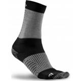 👉 Craft - XC Training Sock - Multifunctionele sokken maat 46/48, zwart/grijs