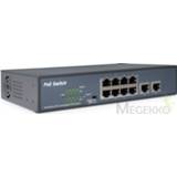 👉 Netwerk-switch grijs Digitus DN-95323-1 Fast Ethernet (10/100) Power over (PoE) 4016032457862