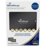 👉 MediaRange interne SSD SATAIII 960 GB schwarz Blister - Solid State Disk Serial ATA internal 4260459616382