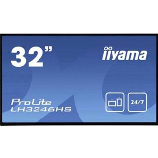 👉 Energielabel l Iiyama LH3246HS-B1 Digital Signage display Energielabel: B (A+++ - D) 80.1 cm 31.5 inch 1920 x 1080 pix 24/7 Android, Multi-touch, GeÃ¯ntegreerde mediaplayer, 4948570116973