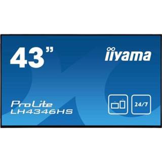 👉 Energielabel l Iiyama LH4346HS-B1 Digital Signage display Energielabel: A (A+++ - D) 108 cm 42.5 inch 1920 x 1080 pix 24/7 Android, Multi-touch, GeÃ¯ntegreerde mediaplayer, 4948570116980