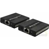👉 Video extender zwart Techly IDATA EXT-E71 audio/video AV-zender & ontvanger 8051128104301
