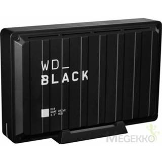 👉 Western Digital D10 externe harde schijf 8000 GB Zwart, Wit