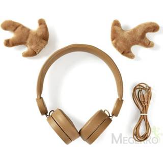 👉 Hoofdtelefoon Bedrade | 1,2 m Ronde Kabel On-Ear Afneembare Magnetische Oren Rudy Reindeer B 5412810318506