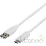 👉 Deltaco USBC-1011-K USB-kabel 2 m 7333048012609