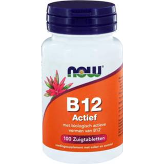 👉 Gezondheid vitamine vitamines NOW B-12 Actief Tabletten 100st 733739112712