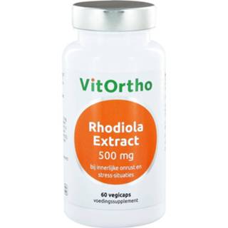 👉 VitOrtho - Rhodiola Extract 500 mg 8717056140056