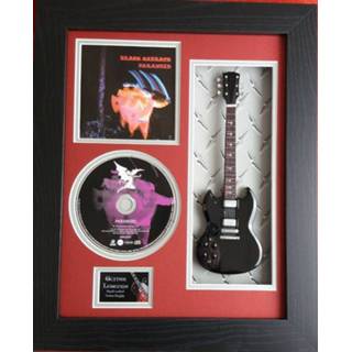 👉 Miniatuur zwart Black Sabbath gitaar