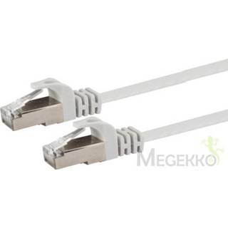 👉 Netwerkkabel wit Schwaiger CKF650 532 Cat6 U/FTP (STP) 4004005020182