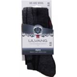 👉 Sokken uniseks grijs zwart Ulvang - Alpine Merino maat 46-48, zwart/grijs 7045952022994