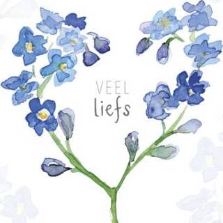 👉 Liefs Veel kaart | Michelle Dujardin Bloemen