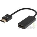 👉 HDMI kabel zwart Deltaco HDMI-1088 0,1 m Type A (Standaard) 7340004693420