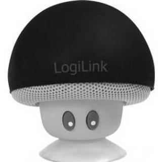 LogiLink Bluetooth Mini-Lautsprecher Mushroom schwarz - Lautsprecher 4052792047073