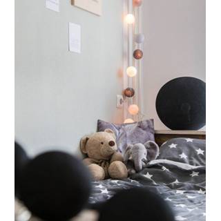 👉 Staande lamp zwart COTTON BALL LIGHTS - Black