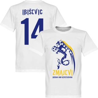 👉 Shirt wit unisex bangladesh T-Shirts nationale teams volwassen Bosni Herzegovina Bosnië & Zmajevi Ibisevic T-Shirt