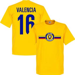 👉 Shirt geel unisex bangladesh T-Shirts nationale teams volwassen ecuador Logo Valencia T-Shirt