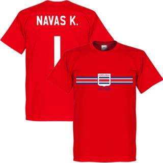 👉 Shirt XXL rood XL XXXL m XS l s Costa Rica Keylor Navas Team T-Shirt - 5055630375597 5055630286688 5055630286671 5055630286664 5055630286695