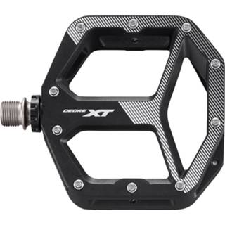 👉 Platformpedaal zwart Shimano M8140 Pedal - Platformpedalen 4550170444235