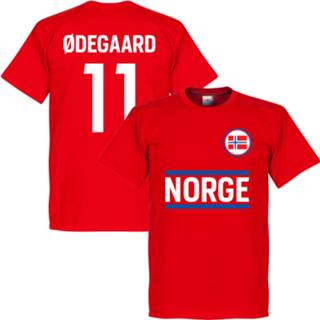 👉 Shirt XXL XS XL rood m s l XXXL Noorwegen Ødegaard 11 T-Shirt - 5056088105002 5055630479509 5055630479493 5055630479486 5055630479516