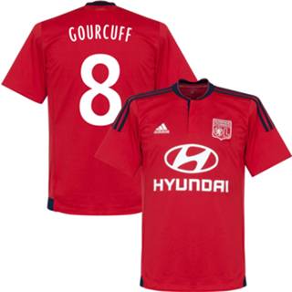 👉 Shirt XS rood Olympique Lyon Uit 2015-2016 + Gourcuff 8 (Fan Style) -