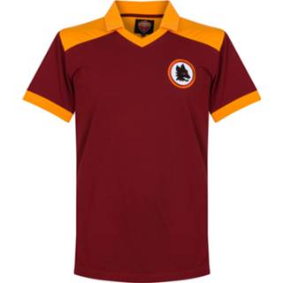 👉 Retroshirt rood mannen nederland voetbalshirts volwassen As Roma Retro Shirt 1980