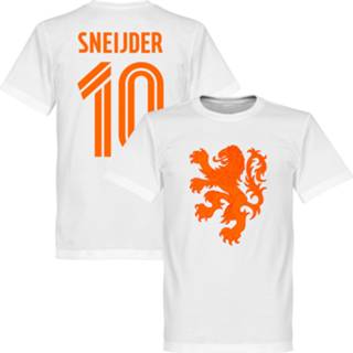 👉 Shirt zwart m l XL 5XL XXL s wit XS XXXXL XXXL Nederlands Elftal Sneijder 10 Lion T-Shirt - 5056088189446 5056088189422 5056088189415 5056088189408 5056088189439