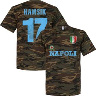 👉 Camouflage t shirt m s Zwart l XL XXL Napoli Hamsik T-Shirt - 5056145502690 5056145502683 5056145502676 5056145502706 5056145502713