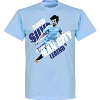 👉 Shirt XS m l s Sky Blauw XL XXL mannen David Silva Manchester City Legend T-Shirt - 5056145508739 5056145508715 5056145508708 5056145508692 5056145508722