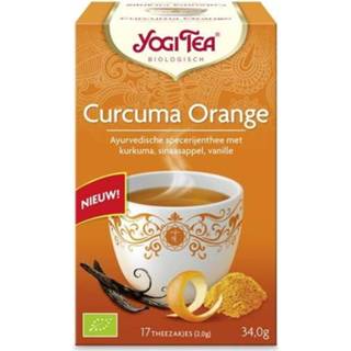 👉 Curcuma oranje Yogi Orange thee 4012824404496