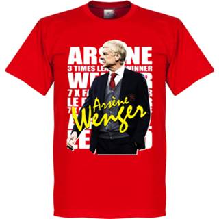 👉 Shirt rood Arsene Wenger Legend T-Shirt -