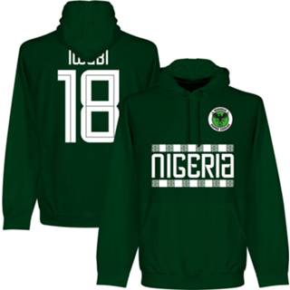 👉 Sweater m XXL l Donker Groen XL s Nigeria Iwobi 18 Team Hooded - 5060612153667 5060612153650 5060612153643 5060612153674 5060612153681