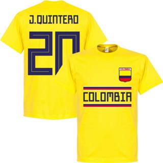 👉 Shirt l XL XXL s m geel Colombia J. Quintero 13 Team T-Shirt - 5060612166773 5060612166766 5060612166759 5060612166780 5060612166797