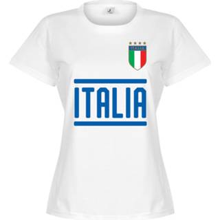 👉 Shirt wit vrouwen Italië Dames Team T-Shirt -