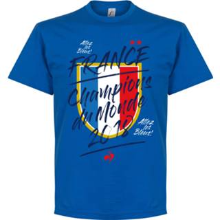 👉 Shirt royal blauw kinderen Frankrijk Champion Du Monde 2018 T-Shirt - 12 Years 5060612180939 5060612180946 5060612180953 5060612180960 5060612180915