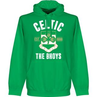 👉 Sweater groen l XXL m XL s Celtic Established Hooded - 5059067012575 5059067012568 5059067012551 5059067012582 5059067012599