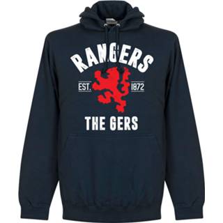 👉 Sweater l XXL XXXL s XL m Navy Blauw Rangers Established Hooded - 5059067012414 5059067012407 5059067012391 5059067012421 5059067012438