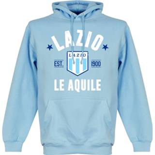 👉 Sweater s XL m Sky Blauw XXL l Lazio Roma Established Hooded - Lichtblauw 5059067012308 5059067012292 5059067012285 5059067012315 5059067012322