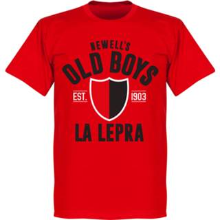 👉 Shirt jongens rood Newells Old Boys Established T-Shirt -