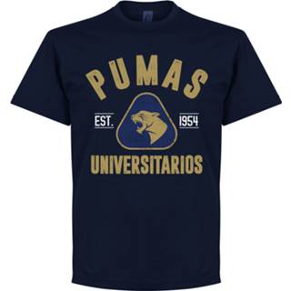 👉 Shirt s XXXXL XXXL XL l Navy Blauw m XXL Pumas Unam Established T-shirt - 5059067030999 5059067030982 5059067030975 5059067031002 5059067031019