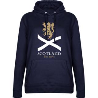 👉 Sweater XL XXL m s l Navy Blauw XS vrouwen Schotland The Brave Dames Hooded - 5059067062938 5059067062914 5059067062907 5059067062891 5059067062921
