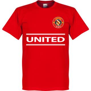 👉 Manchester United Team T-Shirt - Rood - XXXXL