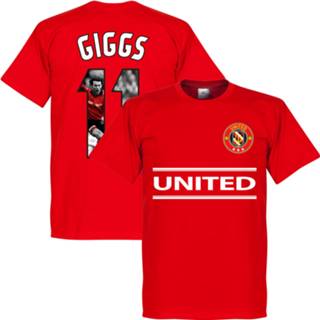 👉 Shirt rood mannen Manchester United Cantona 7 Gallery Team T-Shirt -